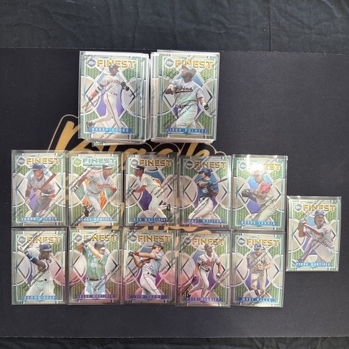 1995 Topps Finest Baseball 171 Card Lot No Duplicates W/ Coating Bonds Sosa HOF