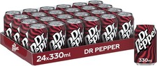 Dr Pepper Can Original 330 ml (Pack of 24)