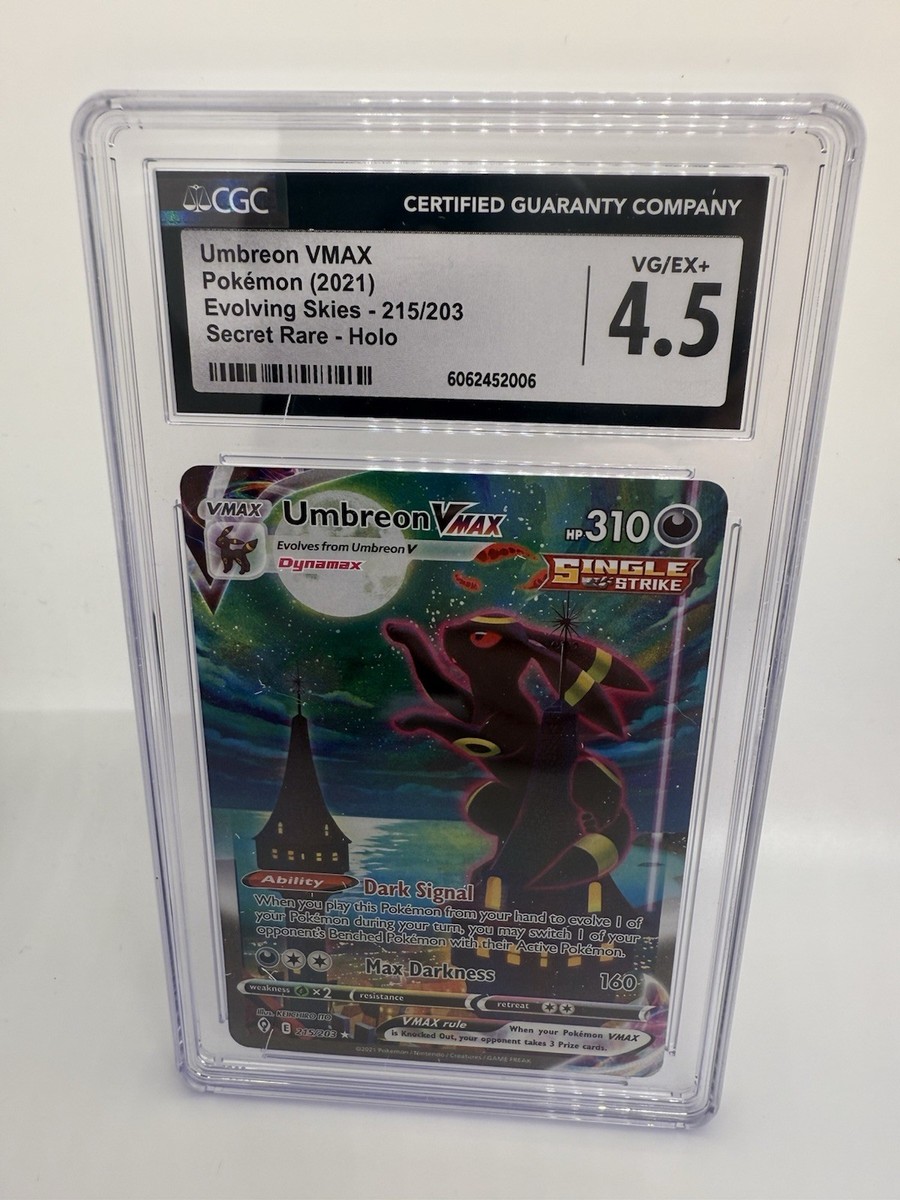 Umbreon VMAX (Alternate Art Secret) 215/203 SWSH07: Evolving