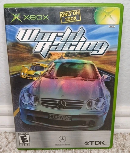 World Racing (Microsoft Xbox, 2003) Complete with Manual CIB