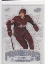 2024-25 Upper Deck Ice Premieres Patrik Koch Rookie 305/999 Utah Hockey Club