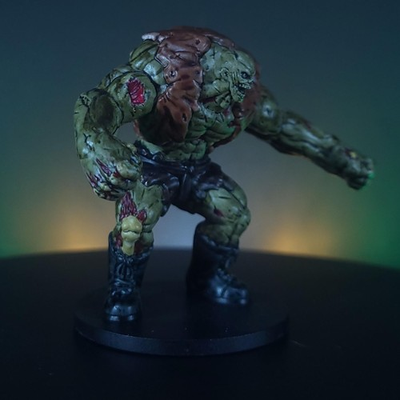 #ad Zombie Brute – Hand Painted Undead Resin Miniature Tabletop RPG $29.99