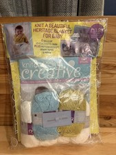 Knit and Stitch Baby Special maßgeschneiderte Babydecke SP005 Kreativ Magazin Set