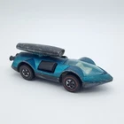 Vintage 70s Hot Wheels Redline - Rocket Bye Baby Aqua / Teal with White Interior