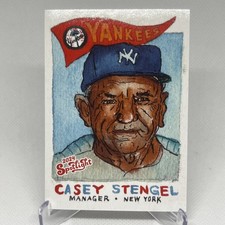 2024 Topps Spotlight by Andy Friedman - Casey Stengel Spotlight /75 #86 Yankees