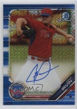 2019 Bowman Chrome Prospects HTA Choice Refractor 82/150 Cole Irvin Auto v9t