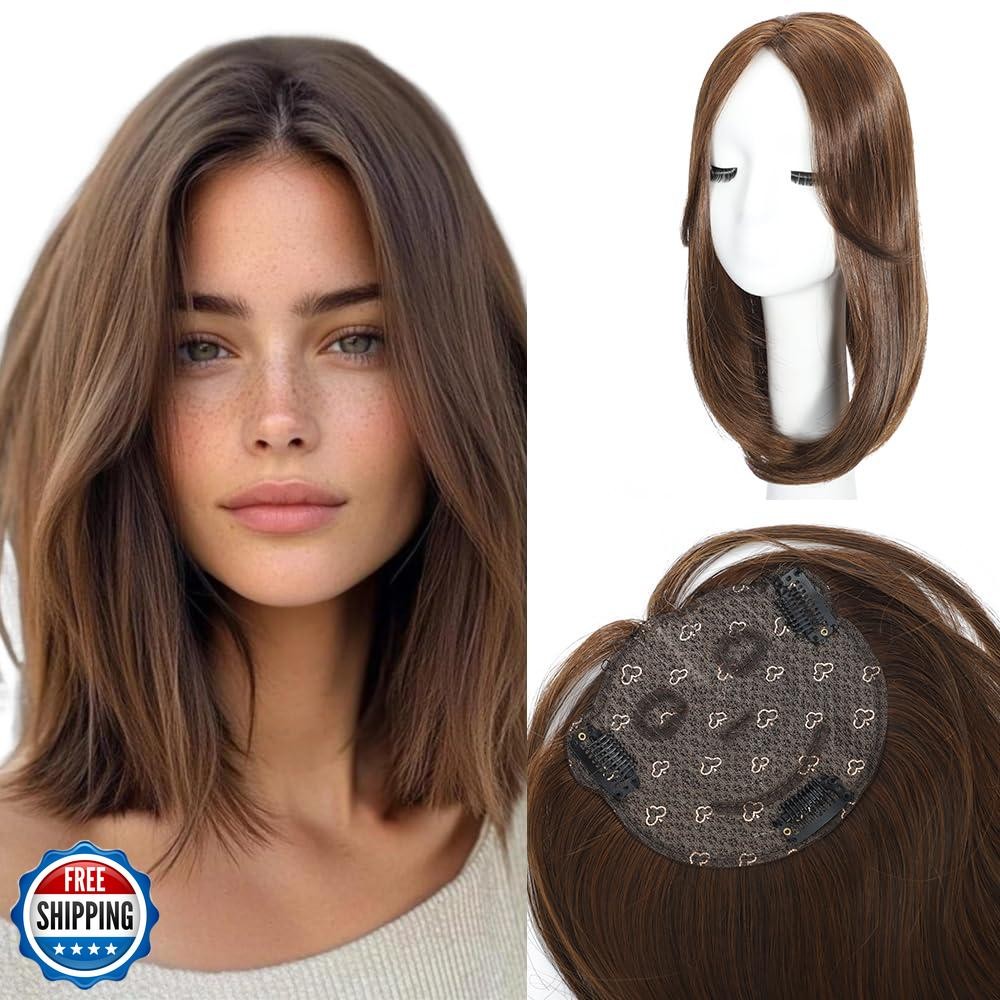 Mekylio 360° 3D Hair Toppers for Women with Thinning Hair