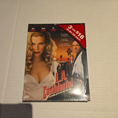 L.A. Confidential (DVD, 1998) Russell Crowe Kim Basinger New Sealed Snapcase