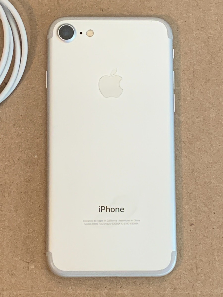 Apple iPhone 7 128GB Silver unlocked A1660 | eBay