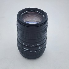 Sigma DL 100-300mm f/4.5-6.7 DL AF Lens For Minolta/Sony A w/Hood Caps UV Filter