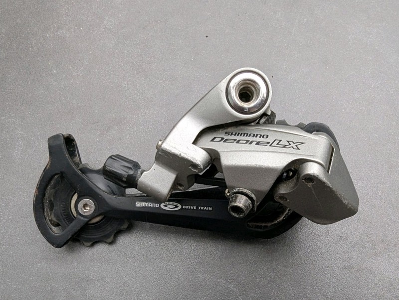 Shimano LX RD-M571 Rear Derailleur - Long Cage - SGS - Vintage - 9 Speed