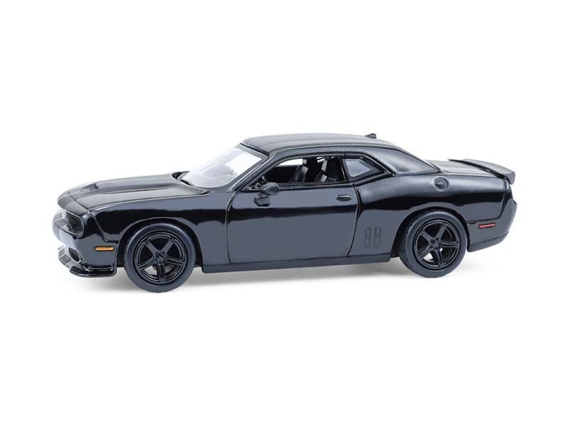 2016 Dodge Challenger R/T Hemi - Black 1:64 Scale Model - Gr