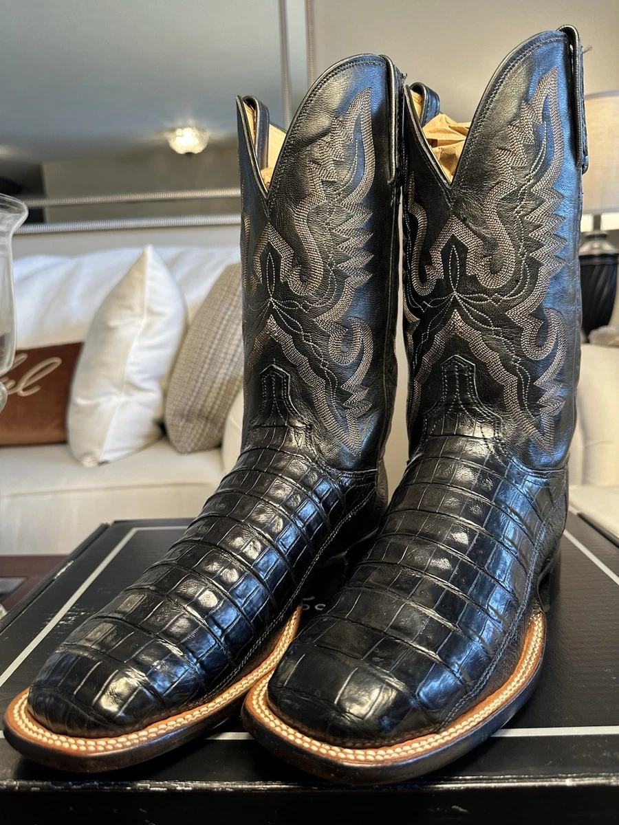Lucchese Black Boots for Men for Sale - eBay