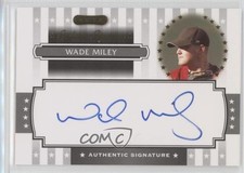 2008 Razor Signature Series Exclusive Signatures Wade Miley #ES-33 Auto 0af