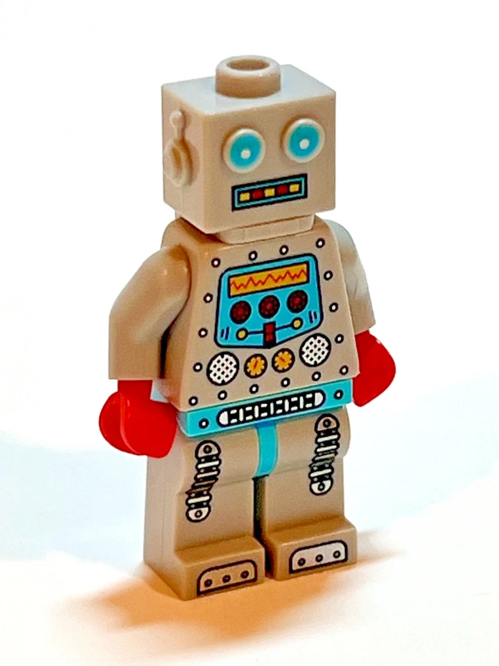 LEGO CMF Series 6 Clockwork Robot col087 Minifigure – Retired Rare 8827 - Image 4 of 4