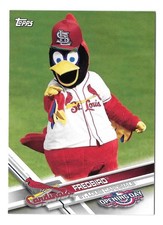 2017 Topps Opening Day Mascots - ST LOUIS CARDINALS 