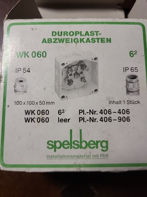 Spelsberg 406-406 WK060 ABZWEIGKASTEN 3X6Qmm