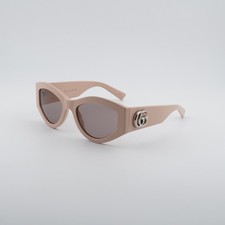 Gucci GG1951S 005 Shiny Solid Vintage Pink/Light Brown 53-20-140 Sunglasses N...