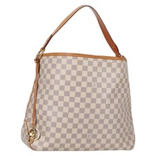 Borsa a tracolla Louis Vuitton Damier Azur Deliziosa MM N41448 LV Autentica 142302V