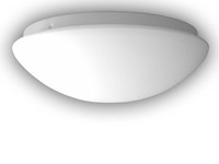 Deckenleuchte Deckenschale Rund Opalglas Matt Ø 45Cm KüChenlampe Nurglasleuchte