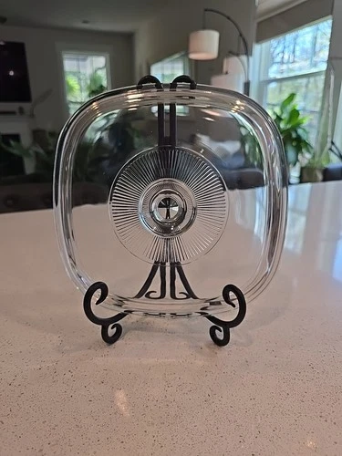 Pyrex Glass Fluted Lid A9C fits A-2-B & A-3-B, A-8-B & 9" Corning Ware  A-9-C