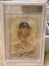 ***BGS 9.5 MINT+*** 2018 Topps Allen & Ginter Jumbo Card - Cody Bellinger #120