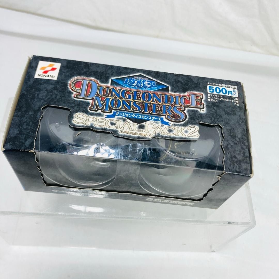 Yu-Gi-Oh Dungeon Dice Monsters SP2 Pack with Oberisk and Blue-Eyes Cards Used