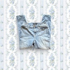 Calvin Klein Women's 29 Light Blue High-Waisted Skinny Jeans