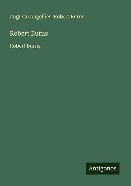 Auguste Angellier (U. A.) | Robert Burns | Taschenbuch | FranzöSisch (2025)-image