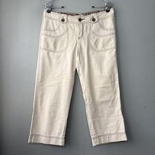 Maurices Low Rise Capris Size 7 8 Khaki Pants...