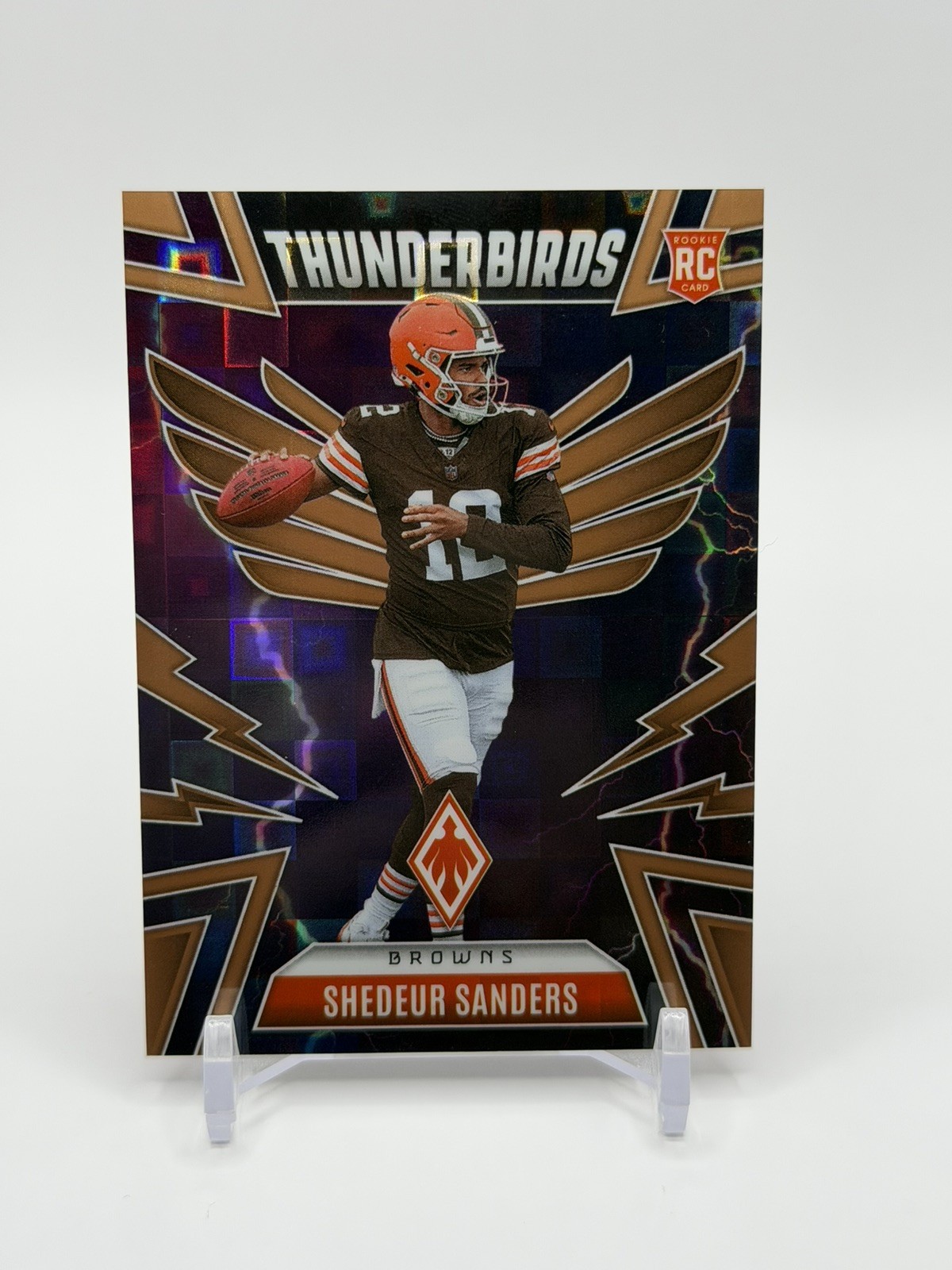 2025 Panini Phoenix - Thunderbirds Shedeur Sanders #13 Bronze Pandora /125 (RC)