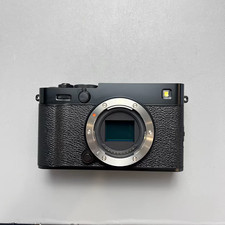 FUJIFILM X - E5 Mirrorless Cam Body Black Tested Working Fine High - Res Sensor