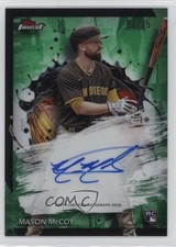 2024 Topps Finest Finest Auto Green Refractor /75 Mason McCoy #FA-MMC Auto 0w90