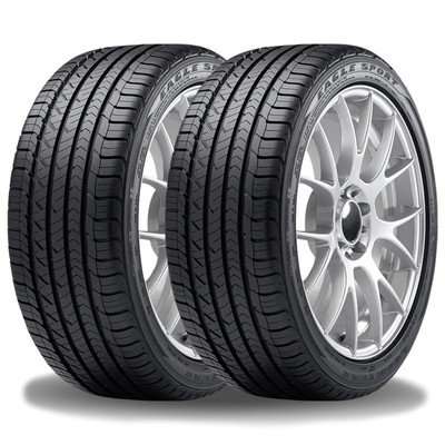 2 Goodyear Eagle Sport All Season 205/55R16 91V Performance 50K Mile M+S Tires