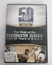 Best Of The Bassmaster Classic From 50 Years of B.A.S.S. DVD New And Sealed 