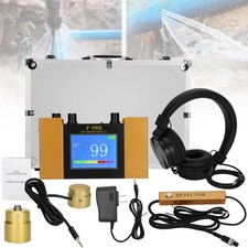 Underground Water Leak Detector Dual Sensor Pipe Locator Digital Display Kit