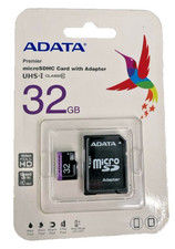 ADATA 32GB microSDHC/SDXC UHS-I U1 Class 10 Memory Card with Adapter