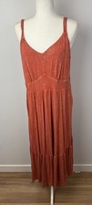 TORRID SUPER SOFT KNIT ORANGE JERSEY DRESS PLUS Size 1