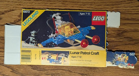 LEGO Space: Xenon X-Craft (6872), 100% complete, manual, damaged box