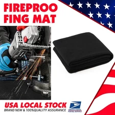 40inch Welding Blanket Fireproof Flame Carbon Felt for Welders Retardant Fabric