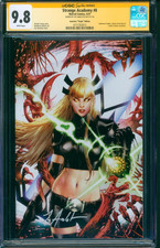 Strange Academy #8 MAGIK VIRGIN VARIANT CGC SS 9.8 signed Jay Anacleto NM/MT