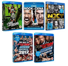 WWE BLU RAY ORIGINALI REGION 2.COMPILATION WWE SCEGLI IL TUO PREFERITO WRESTLING