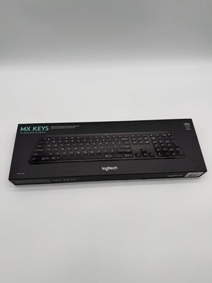 Logitech MX Keys Advanced Wireless Backlit Keyboard   Bluetooth