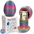 Mystery Egg Maze Box Gift, Money Puzzle Box for Cash, 3D Printed, Maze Game w