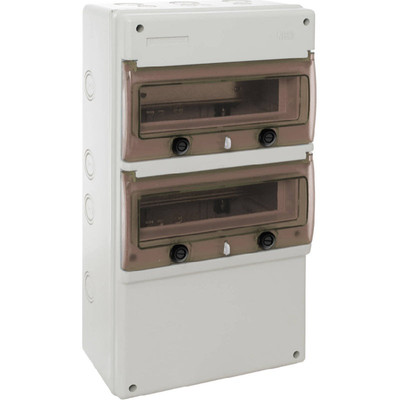 Wiska Indubox isoliertes IP65 wetterfestes Verbrauchergehäuse 32 Module