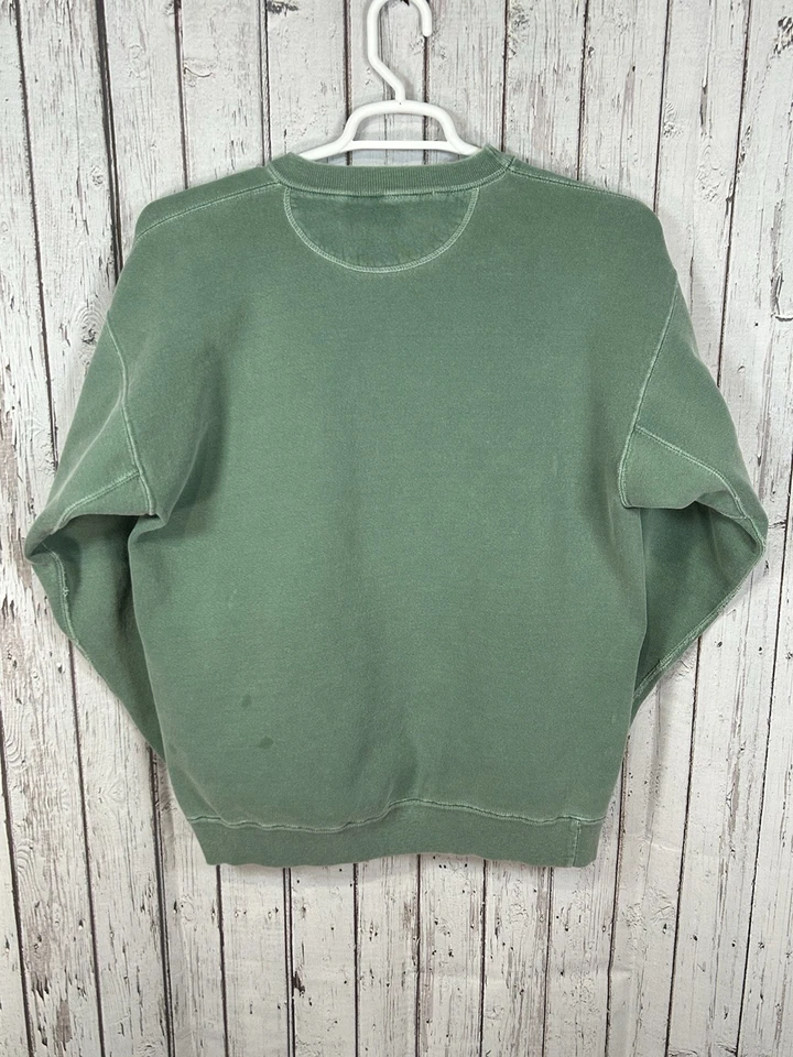 Sudadera De Colección American Eagle Alaska Oso Polar Cuello Redondo Años 90 EE. UU. Envejecida Med Foto 3 de 4