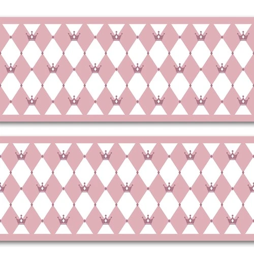 Border Princess 15cm x 200cm Self Adhesive Nursery Wall Decal Baby Y033