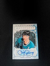 2023-24 Upper Deck Artifacts Autofacts CRAIG JANNEY San Jose Sharks