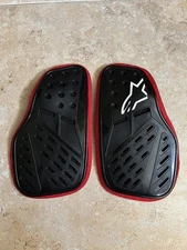 Alpinestars Motorcycle Armor Divided Chest Protector Inserts 2 Pcs