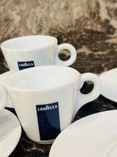☕️ Tazza Caffè Singola Lavazza 4 Oz Collezione Italia Blu Logo Barista Italiano ☕️